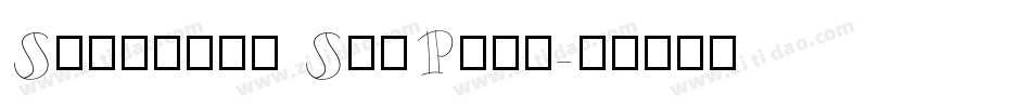Sergeant SixPack字体转换
